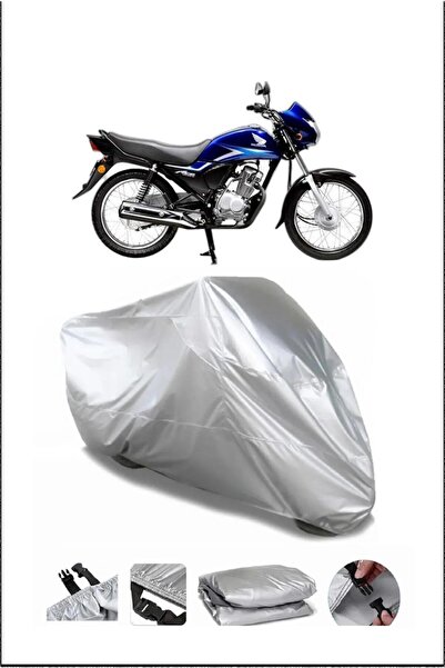 Breen Honda Cb125Ace Rear Bag Compatible Gray Waterproof Canvas (Motorcycle)