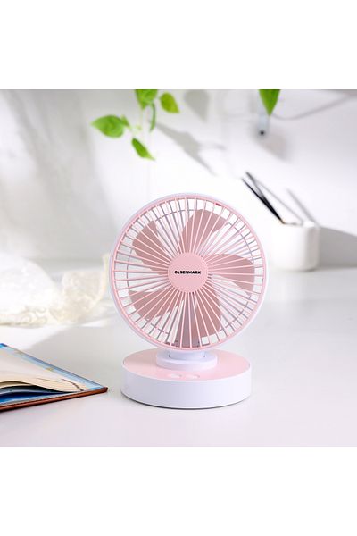 Olsenmark Rechargeable Table Fan- Omf1849 High Performance Fan