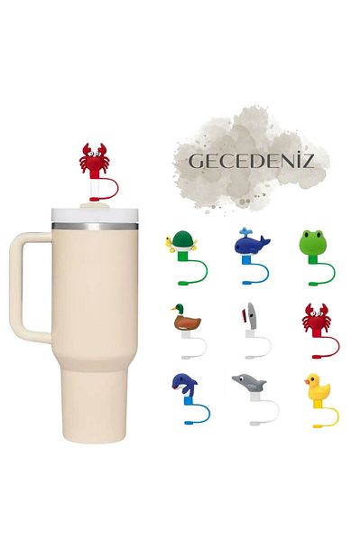 GECEDENİZ First Nesebe Magic Goblet Three-Dimensional Crab Thermos