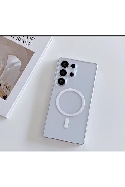 n noppax Samsung Galaxy S25 Ultra sert sararmaz mika magsafe kılıf arka kapak s25 ultra