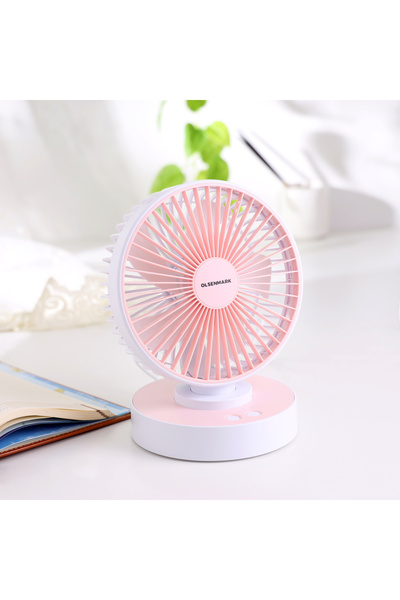 Olsenmark Rechargeable Table Fan- Omf1849 High Performance Fan