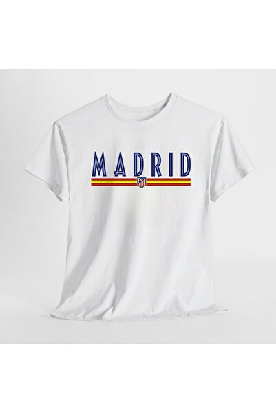 SARI Tricou 100% bumbac cu tematică Madrid Spania