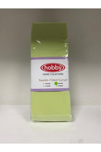 Hobby Ranforce Double Fitted Sheet Set - Plain Pistachio Green
