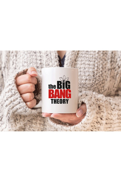 MODA كوب بورسلين مطبوع عليه نظرية الانفجار الكبير