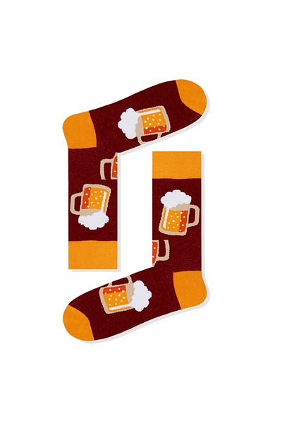 DE&BA SocksWear Unisex Cup Patterned Socket Socks