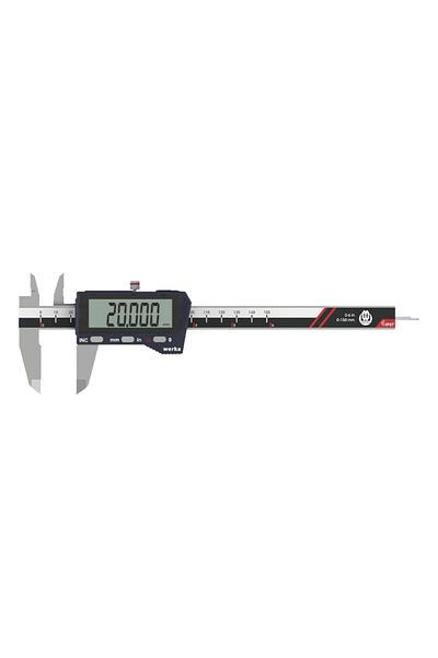 Werka 200mm. Waterproof Stainless Steel Body Large Screen Digital Caliper Ip67 Protection Standard
