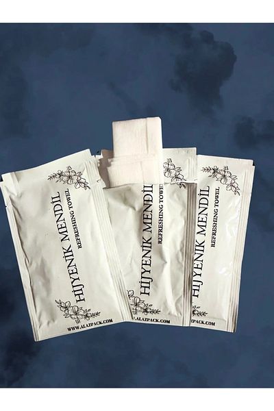 Islakmendilcim Single Use Wet Wipes in Special Box with Gift Package 85 Pieces