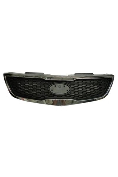EGE ÇAKIR OTOMOTİV YEDEK PARÇA Kia Cerato 10/11 - Black Nickel Plated Framed Front Shutter (Tw)