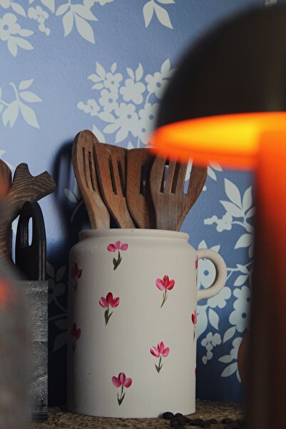 Mogolune Home Vazo Dekoratif Vazo Çömlek Kaşıklık Vazo Handmade