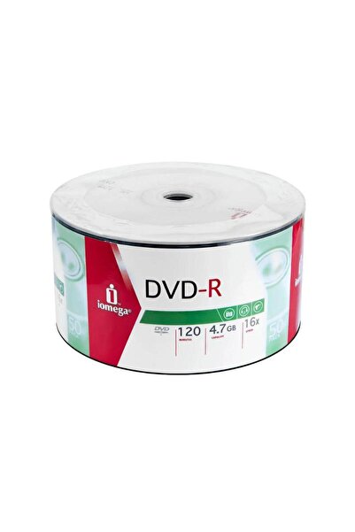 IOMEGA Dvd-r 4.7 Gb 50'li Spindle - Idsp50m