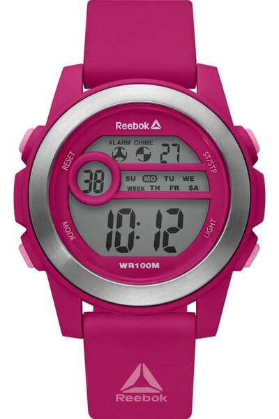 Reebok Rd-Mos-L9-Pppp-Wp Digital Pink Silicone Children's Wristwatch