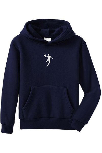 DEEPSENCE Ανδρικό χειμερινό φούτερ με κουκούλα Navy Blue