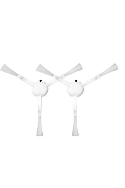 LİN GRUP Xiaomi Vacuum Mop 1c και 2c - Stytj01zhm Stytj02zhm, Συμβατό με πλαϊνή βούρτσα, 2 τεμάχια