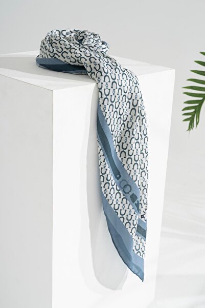 JAWEL وشاح حجاب نسائي ناعم منقوش رقمي - 1