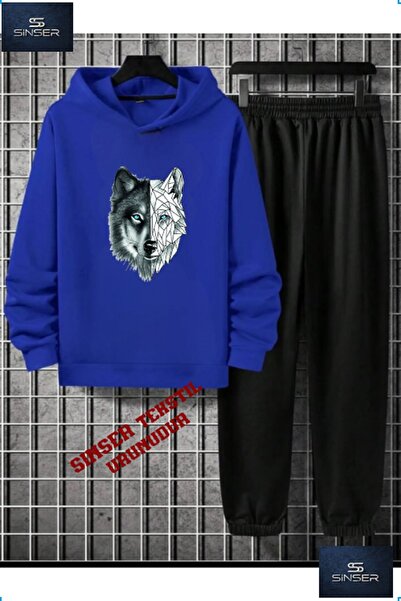 SS SİNSER Dječja trenerka sa kapuljačom "SIVI VUK" Štampano