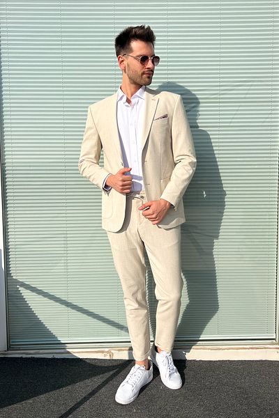ModaPlaza Ανδρικό κοστούμι Slimfit - 2832