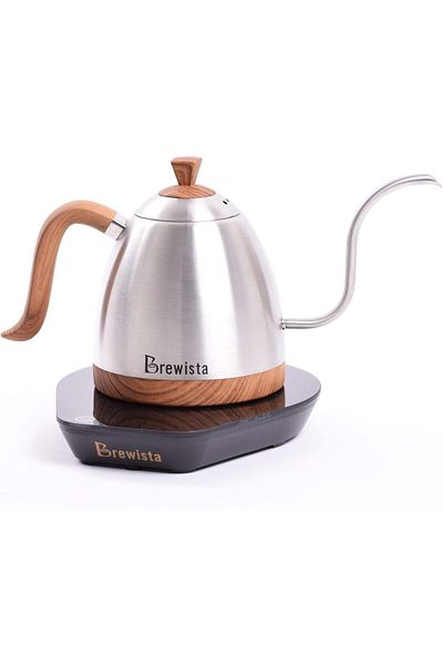 Brewista Artisan 0.6 L Gooseneck Variable Kettle Silver