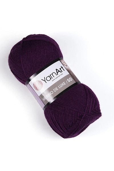 Yarnart MERINO DE LUXE 50 - ΠΛΕΚΤΟ ΝΗΜΑ ΧΕΡΙΟΥ DAMSON-10094