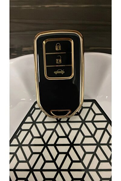 bigkey Pentru Honda Civic FC5 FK7 - Carcasă pentru telecomandă cu 3 butoane fără cheie