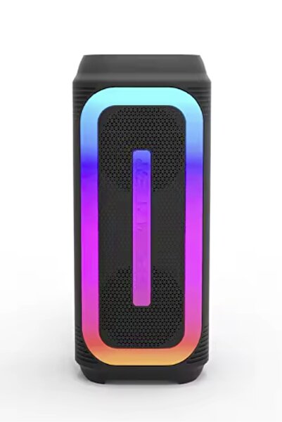 leasertech HOPARLÖR BÜYÜK BOY RGB BLUETOOTH LEDLİ  PARTİ HOPARLÖR YÜKSEK SES