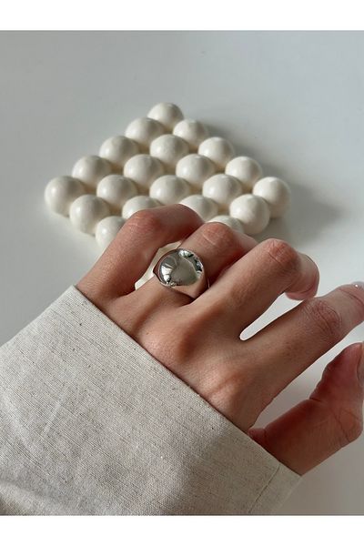 Ressia Big Bombe Oval Ring