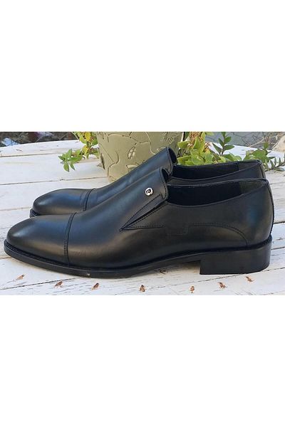 Pierre Cardin Pce-4633 Ανδρικά κλασικά παπούτσια χωρίς δεσμούς από γνήσιο δέρμα