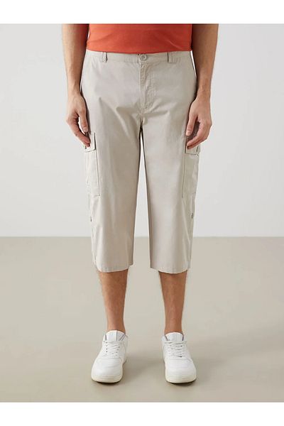 LC Waikiki Ανδρικό σορτς με ρολό LCWAIKIKI Classic Standard Gabardine