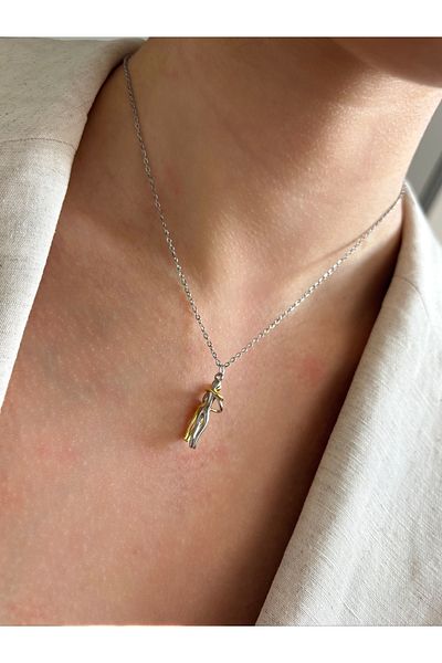 Ressia Hugging Double Figure Necklace