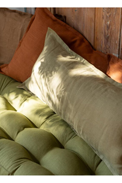 FABRİCAHOME 120x50 cm Kenarlı Yanlı Dikim Fermuarlı Dekoratif Minder