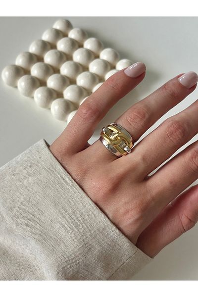 Ressia Thick Chain Ring