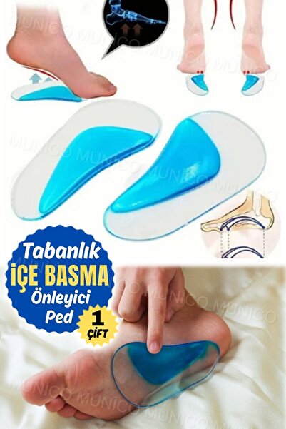 Genel Markalar Silikon Çocuk Astarı Düz Ayak Düztabanlık Düzeltici Ayakkabı Yastık Eklemek Jel Ortopedik Pedler