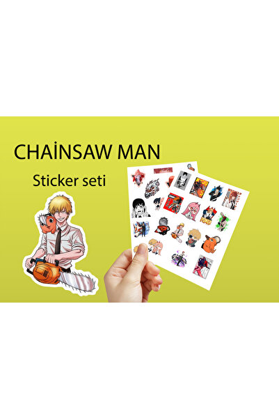 Akumastik طقم ملصقات رجل المنشار قطعة ملصق 3.5 سم