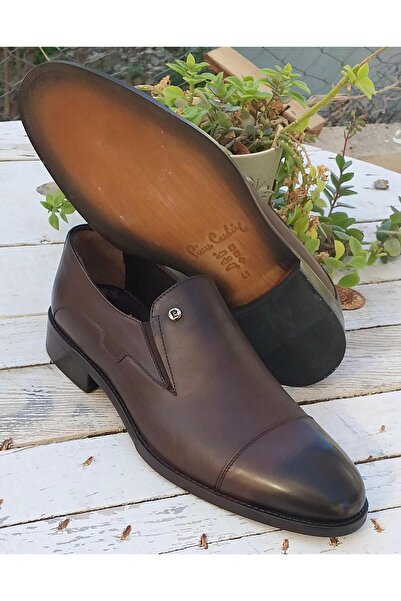 Pierre Cardin Pce-4633 Men's Genuine Leather Laceless Classic Shoes