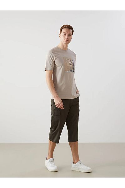 LC Waikiki Ανδρικό σορτς με ρολό LCWAIKIKI Classic Standard Gabardine