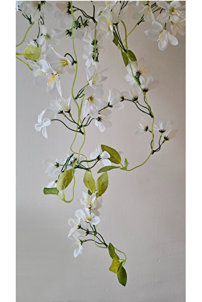 Dekosimge Yapay Sarkan Çiçekli Bitki 5 Dal 100 Cm