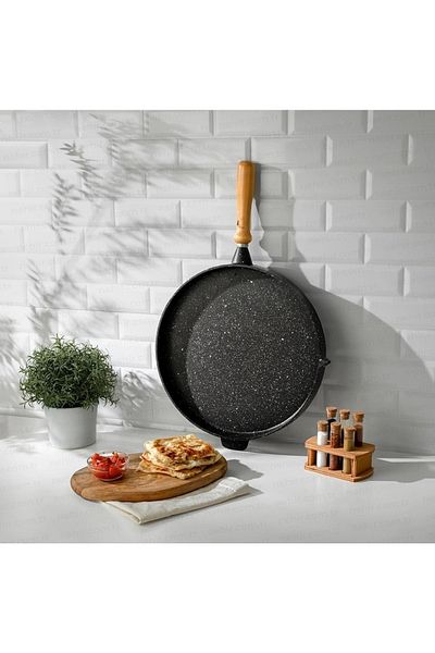 Nehir Aluminum Cast Pancake Pan 33 Cm