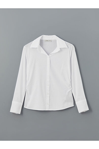 LC Waikiki LCWAIKIKI Klassisches Popeline-Damenhemd