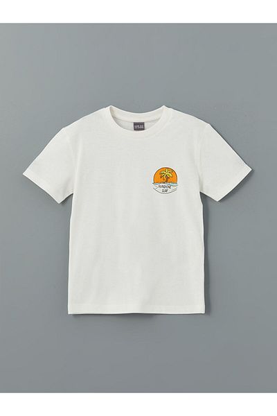 LC Waikiki New Season Crew Neck Boy's T-Shirt - S5Kt93Z4