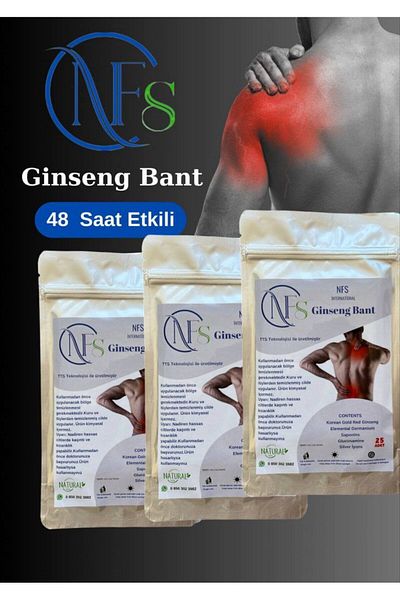 NFS İNTERNATİONAL NFS Ginseng Tape 10 Pack