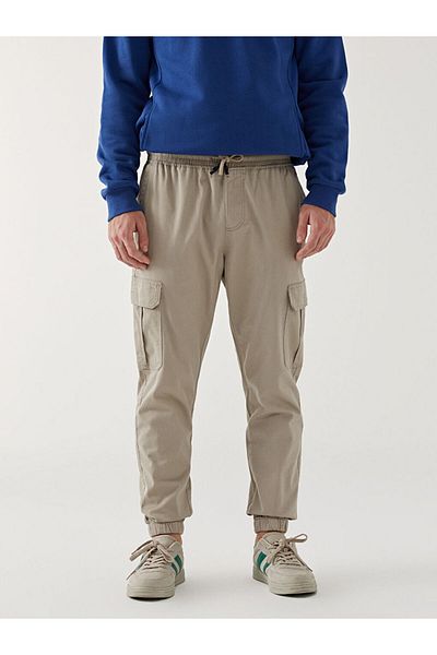 LC Waikiki Ανδρικό παντελόνι Jogger XSIDE Standard Mold Gabardine
