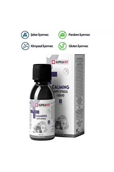 TREND Supravet Calming Anti Stress Kedi ve Köpekler için Sıvı Sakinleştirici ...