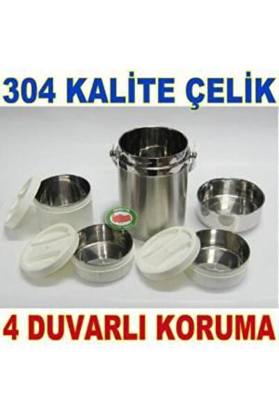 abnturk DÜNYANIN EN KALİTELİ ÇELİK YEMEK TERMOSU 1.8LT SAĞLIKLI 3 BAĞIMSIZ KA...