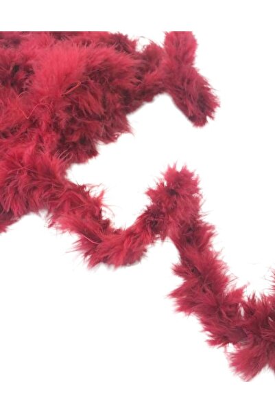 Armada 3 Metre Kuş Tüyü İnce Otriş Bordo