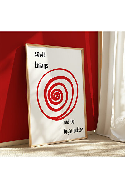 DES VU PRINT Some Things End To Begin Better, Afirmasyon Motivasyon Pinterest...