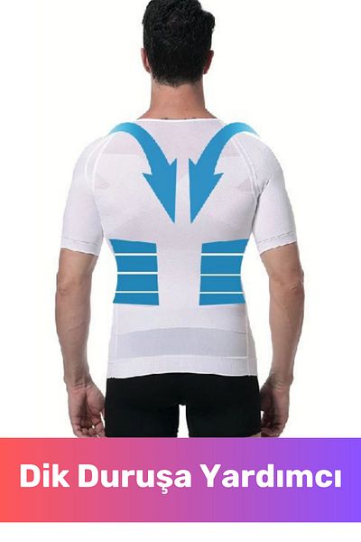 Fernanda Extra Belly Tightener Kortega Singlet Booster Waist and Chest Gear for Men 2Pcs