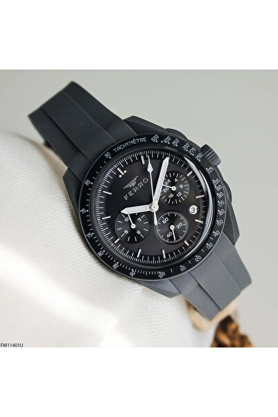 FERRO Fm11401U Silicone Band Unisex Wristwatch