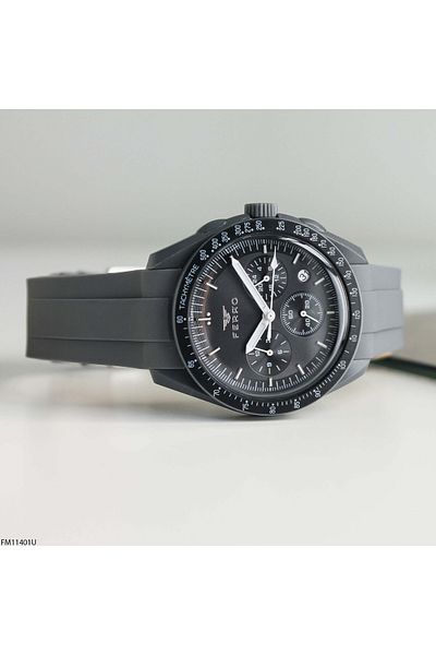 FERRO Fm11401U Men's Watch with Silicone Band
