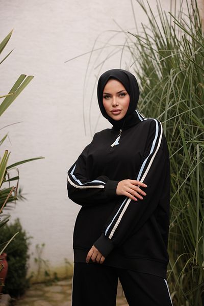 MİMİ Luxury Wear Σετ αθλητικής φόρμας Hijab - Γυναικεία με φερμουάρ