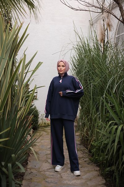 MİMİ Luxury Wear Σετ αθλητικής φόρμας Hijab - Γυναικεία με φερμουάρ