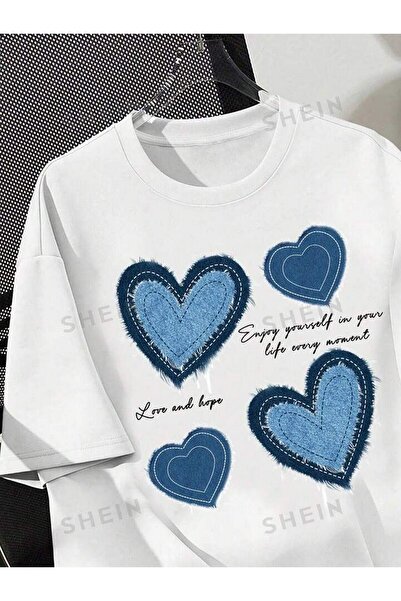 Tarzsokak Λευκό μπλουζάκι με αστεράκι